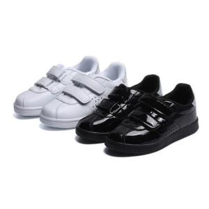 Quality 24-34#, PU upper, TPR out sole White and Black student children shoes wholesale for sale