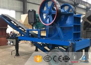 Quality Diesel Engine Mobile Stone Crusher Plant High Capacity Mining Jaw Crusher for sale