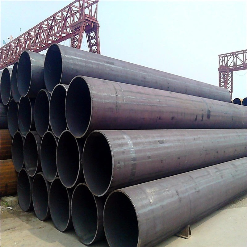 Railing 6m SS Round Black Mild Steel Pipe A106b A53b Q345b for sale