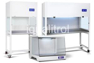 Quality Horizontal / Vertical Laminar Flow Clean Bench For Biotechnology industry for sale