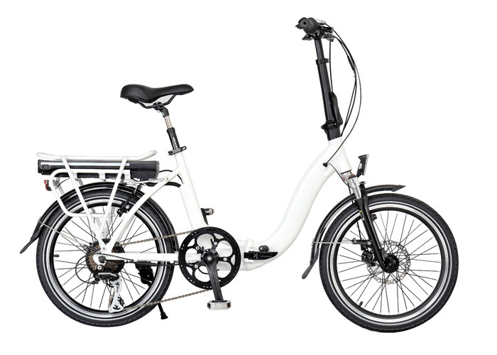 Quality Waterproof 250W Foldable High Performance Adult Electric Bike On Rear Rack for sale