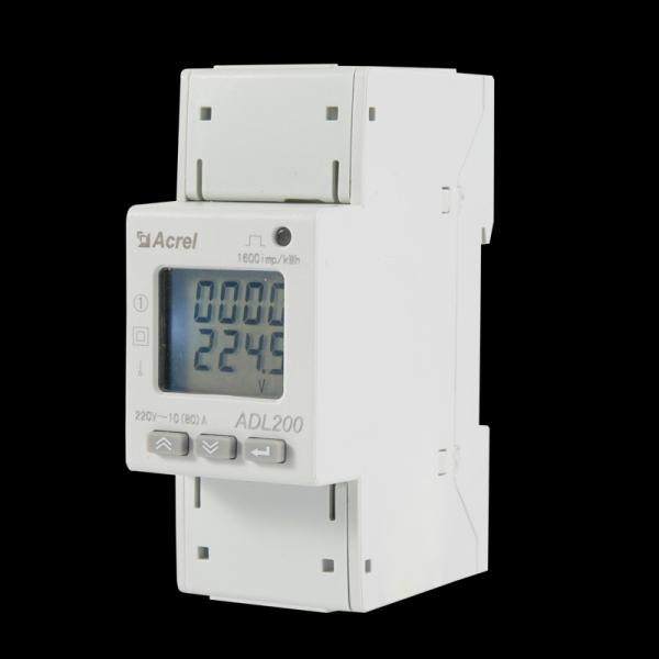 Class 1.0 80A Dc Kwh Meter Din Rail Single Phase Energy Meter