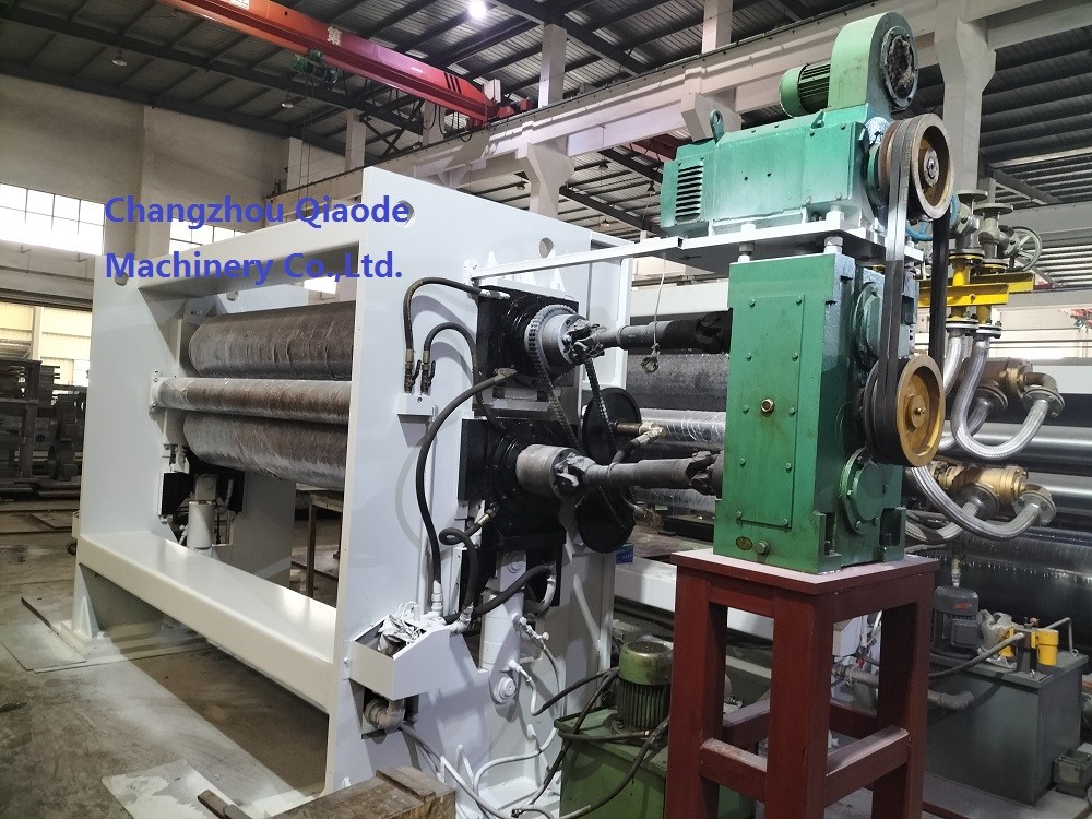 Quality Alloy Steel Nonwoven Fabric Embossing Machine 430×2420 for sale