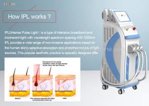 Quality Multifunctional Rf Wrinkle Removal Machine , Ipl Hair Removal Beauty Machine Skin Free for sale