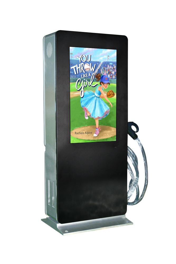Quality 32 Inch Digital Touch Screen Display 6mm Glass With Backlit Power Outdoor Digital Totem for sale