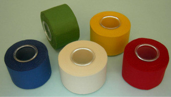 Quality Tensile Blue / Green Sports Medical Paper Tape microporous For Exercise for sale