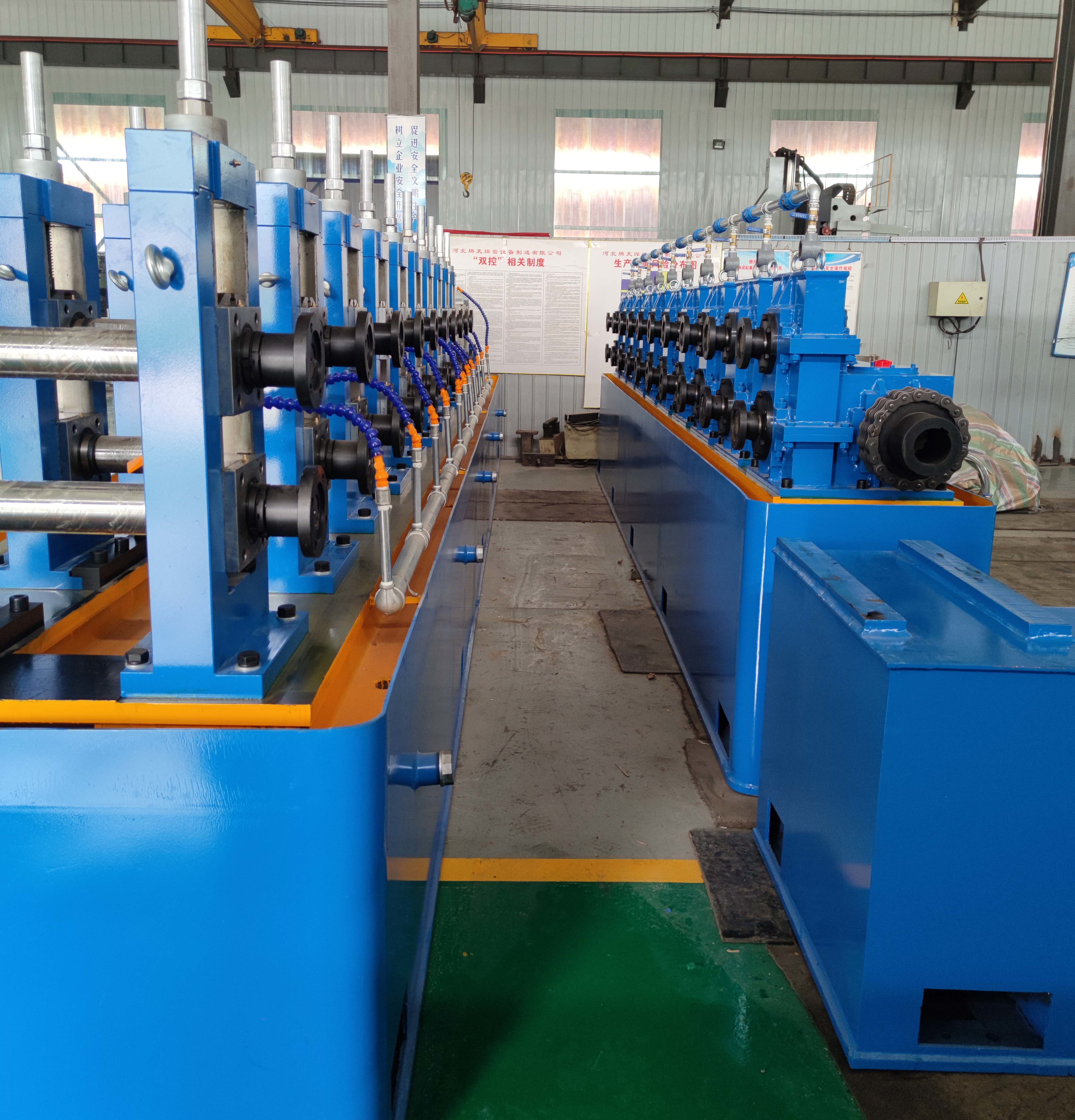 114.3mm Square Pipe Making Machine Max Forming Speed 60m/Min for sale