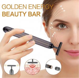Quality Beauty Bar 6000VPM 24k Golden Pulse Facial Massager for sale