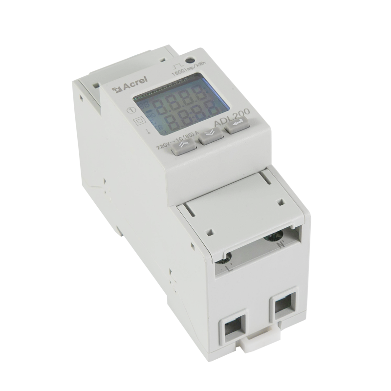 Class 1.0 80A Dc Kwh Meter Din Rail Single Phase Energy Meter