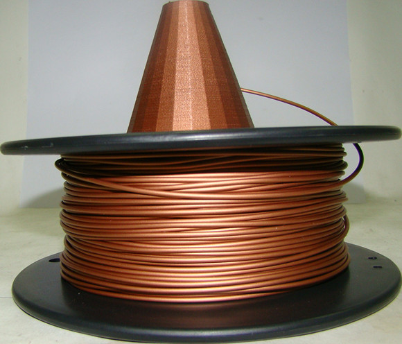 Quality Metal Copper Filament 1.75 3.0mm Metal 3d Printing Filament Natural Copper Filament for sale