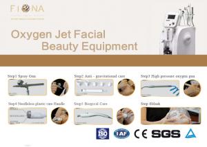 Quality Shrink Pores Oxygen Skin Treatment Machine , 6 In 1 Microdermabrasion Machine 50HZ for sale