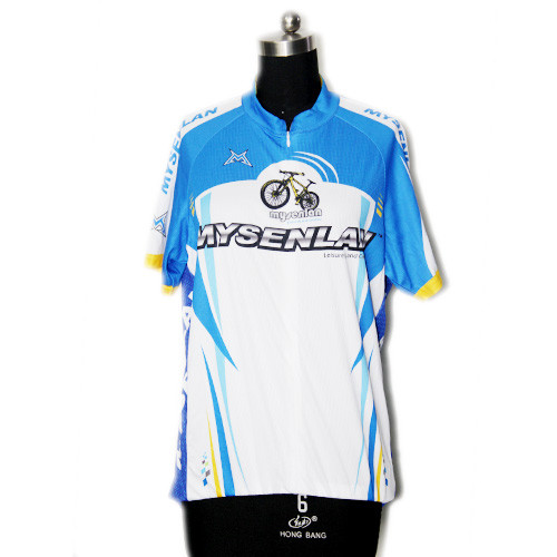 Quality Light Breathable Material Road Cycling Jersey UV Protect For Fitness Workout for sale