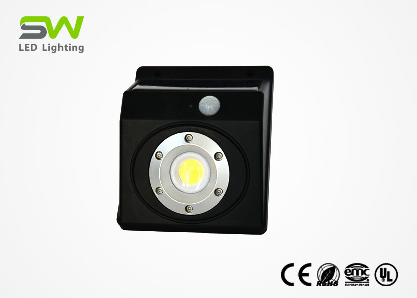 Quality 3W Powerful Led Sensor Light , Safety Solar Security Light With Infrared Sensor for sale