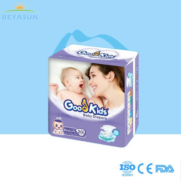 Breathable clothlike backsheet baby diaper with high quality and cheap price for diapers