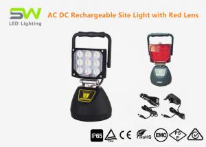 Quality Stable Rechargeable Portable LED Flood Lights Li Ion Battery Powered Site Light IP65 for sale