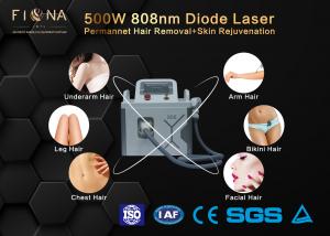 Quality Continuous Mode Permanent Hair Removal Machine , Portable 808 Laser Hair Removal Device for sale