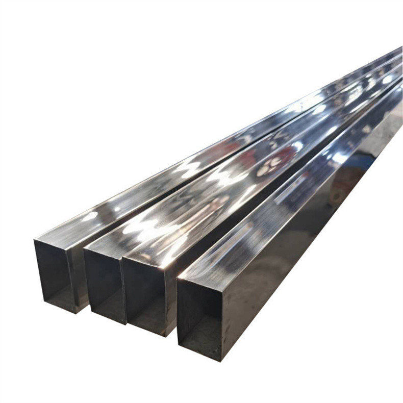 2000mm Stainless Steel Pipe Tube SS201 J1 J2 J3 Stainless Steel Square Hollow Section for sale