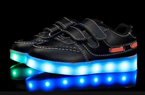 Quality Fashion design Children's LED Shoes MOQ 600 Pairs for sale