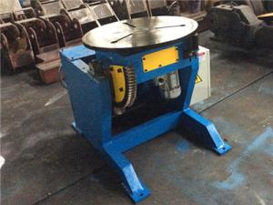 Quality 300kg welding positioner with welding chuck  VFD Speed Control for sale