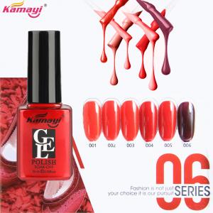 China Factory Direct Supply Nail Polish Gel Red Color Uv/Led Gel Nail Kit Set on sale