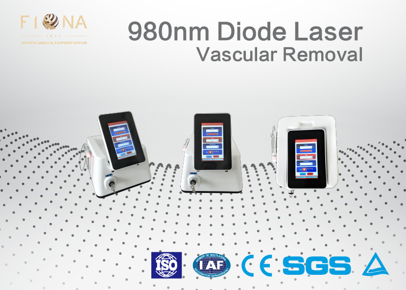 Quality 980nm Diode Laser Vascular Removal Machine Vein Super Stopper With Five Handles for sale
