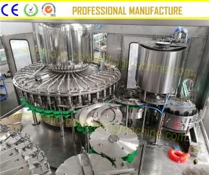 Quality SUS304 Juice Bottling Plant 12 Capping Heads Hot Juice Filling Machine for sale