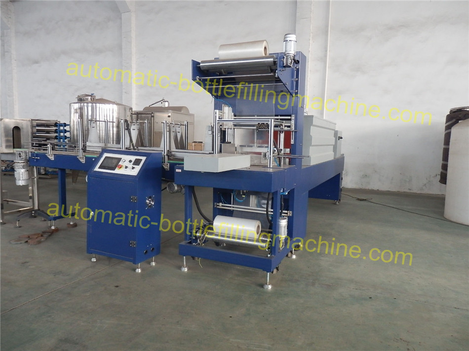 Quality PP PE Film Industrial Shrink Wrap Machine , Sleeve Labeling Machine For Bottles / Cans for sale