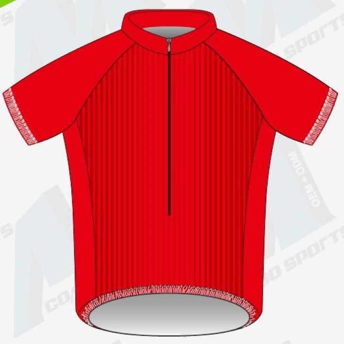 Quality 140gsm Short Sleeve Cycling Jersey , Sublimation Team Cycling Jerseys for sale