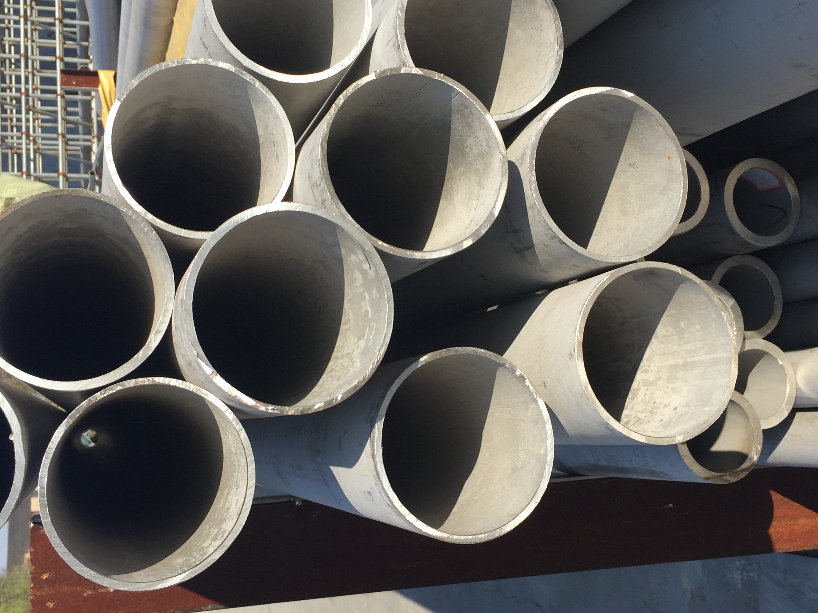 0.8mm 20mm SS 316 Seamless Pipe 16mm-2000mm 6m-18.3m for sale