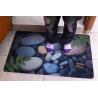 Buy cheap Eco-Friendly Soft Rubber Floor Carpet Washable With Customized Beautiful Pattern from wholesalers