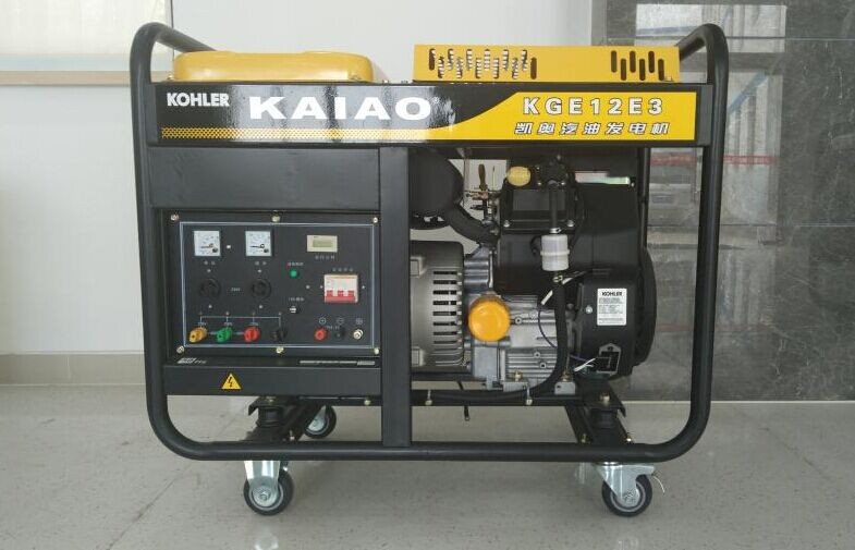 Buy cheap 12kva Gasoline Powered Portable Generator Low Fuel Consumption KGE12E3 from wholesalers