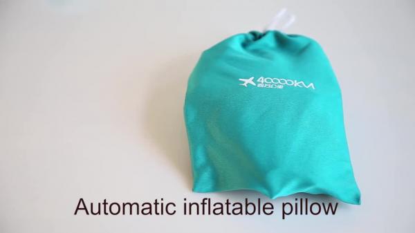 Buy Portable Folding Inflatable Travel Pillow press  Air Filled Inflatable Travel Neck U-Shaped Pillow for Adult at wholesale prices