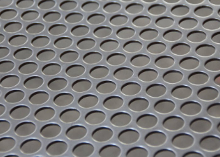 Quality Round Holes Stainless Steel Perforated Metal Sheet For Water / Oil / Air Filtration for sale