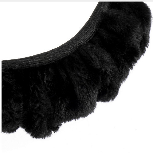 Quality Steering Wheel Cover Artificial Wool Winter Plush Steering Wheel Cover for sale