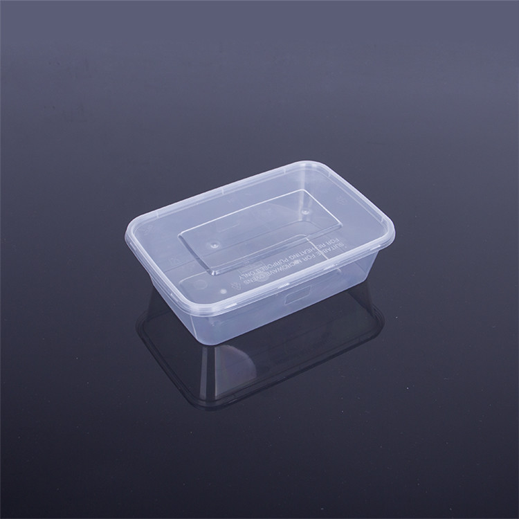 China Takeaway 173*115*55mm Disposable Plastic Food Tray on sale