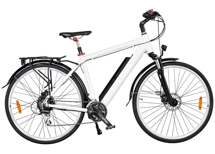 Buy cheap Mens High End Electric Bike with Down Tube Battery and Front / Rear Tektro Disc from wholesalers