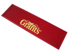Quality Advertising Non Toxic Soft Pvc Bar Runner With Embossed Logo for sale
