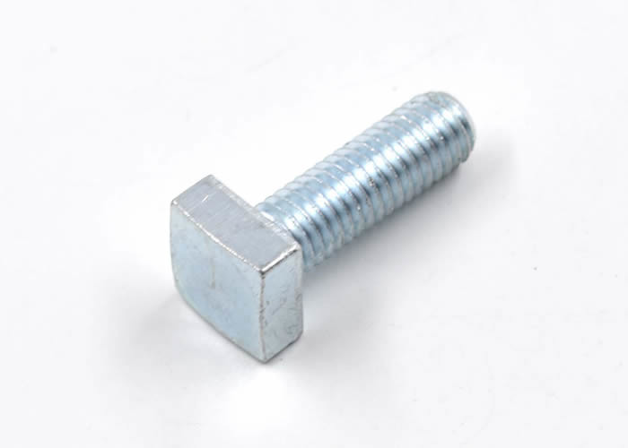 Quality Mild Steel Square Head Bolts M8 Grade 4.8 For Open Construction Sites for sale