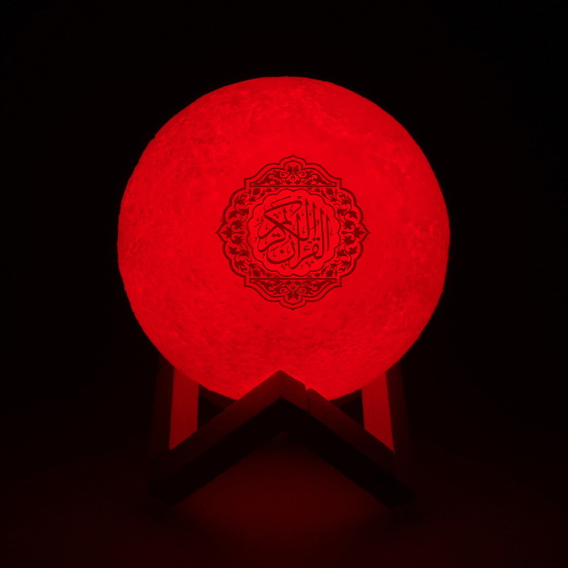 Quality SQ168 15cm Night Light 8GB 3D Touch Lamp Quran Speaker for sale