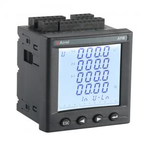 Quality Class 0.2S 45-65Hz Digital Multifunction Power Meter / Energy Metering Devices for sale