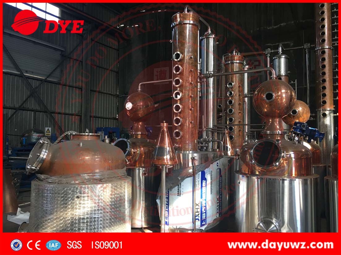 Quality industrial alcohol membrane automatic distillation column process for sale