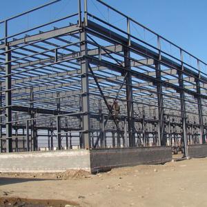 Quality Galvanized Pre Engineering Steel Building Q355B Metal Fabricated Buildings for sale