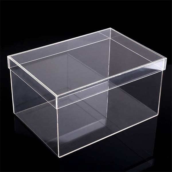 Buy customized high quality acrylic shoe box Clear Acrylic shoe storage case supplier at wholesale prices