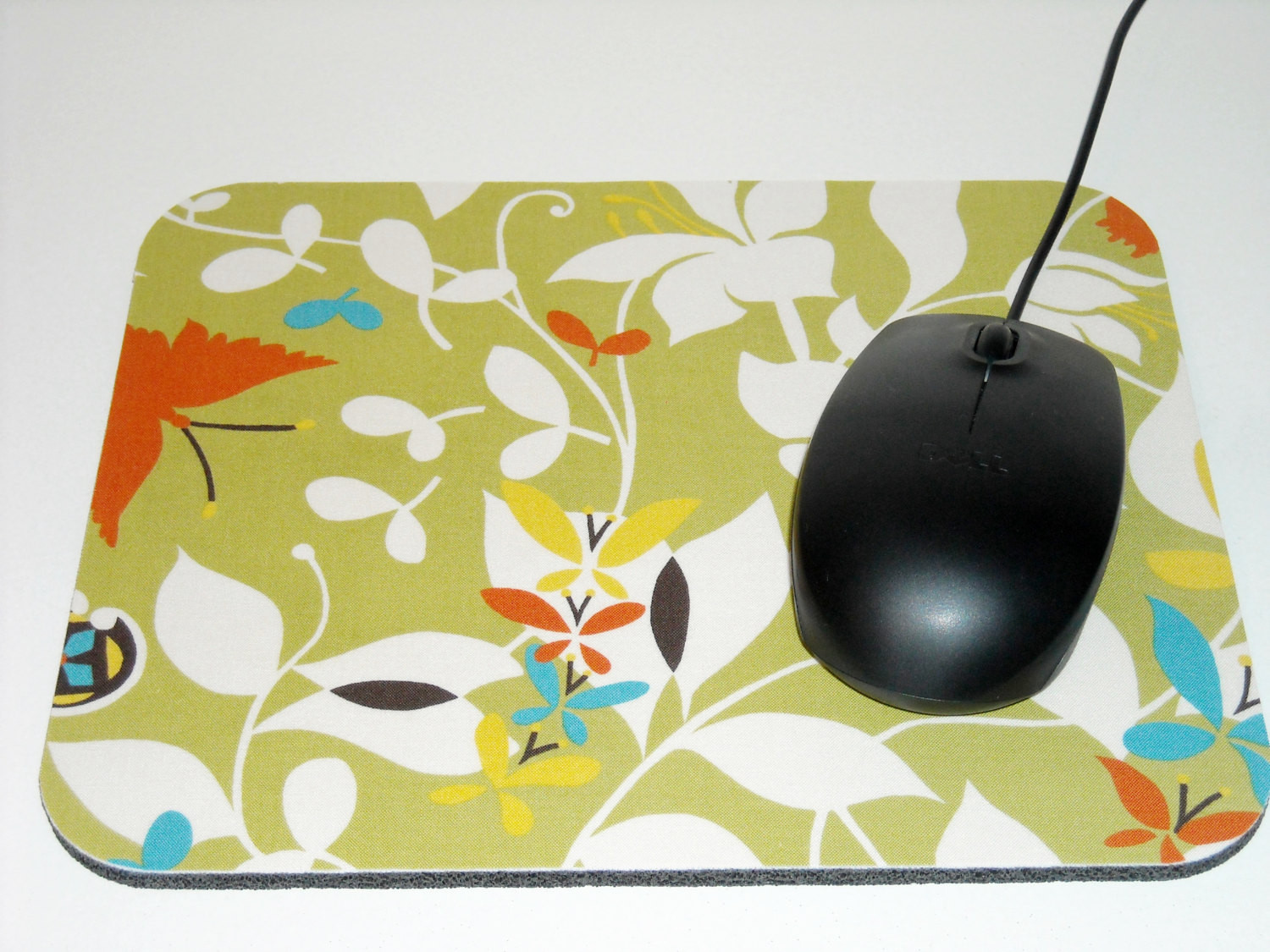 Quality Full Color Printed Durable Cloth Mouse Pad With Non Slip Rubber Base for sale