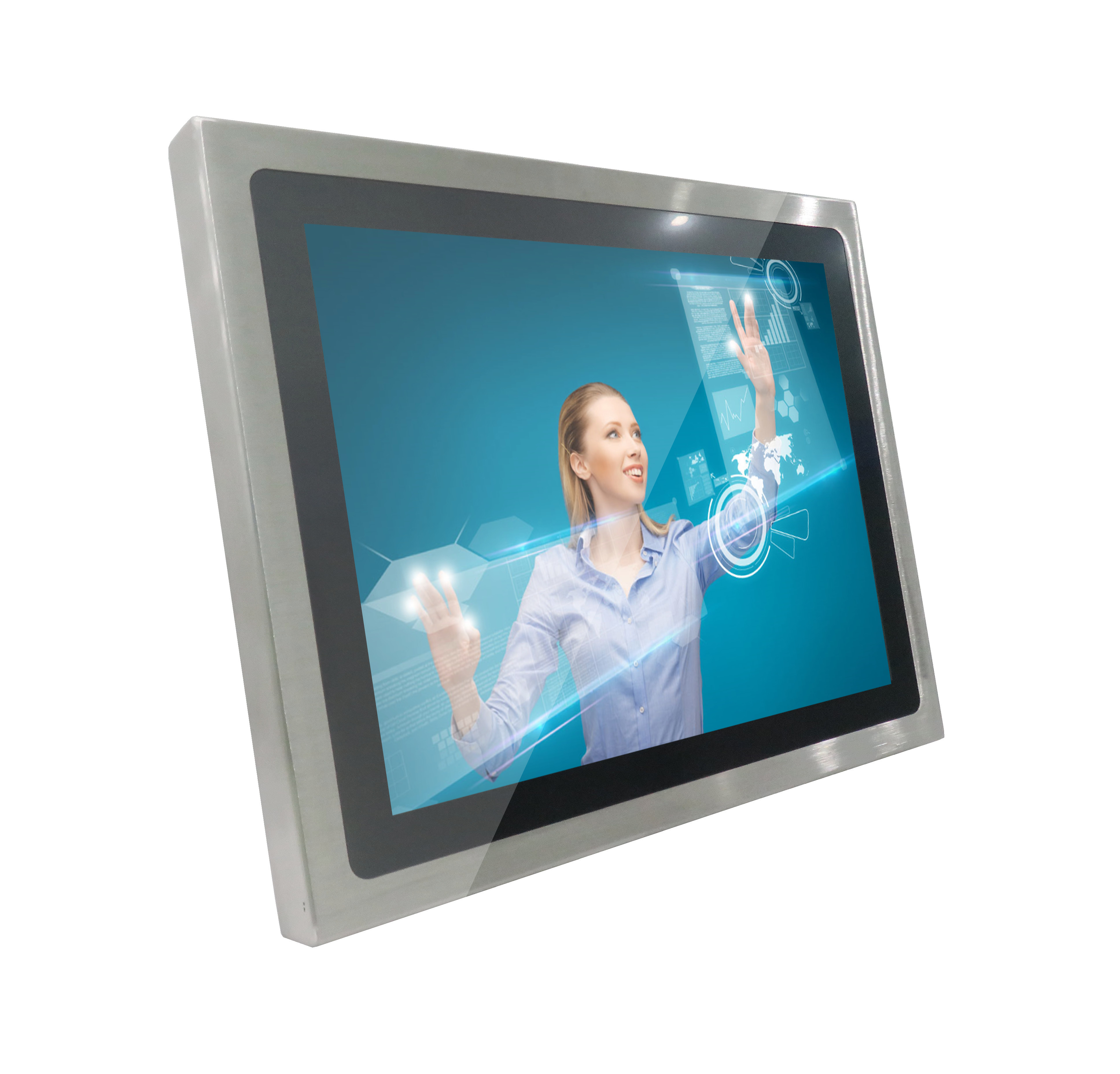 Buy Windows 10 Waterproof IP65 Panel PC Stainless Steel Capacitive Touch Screen at wholesale prices
