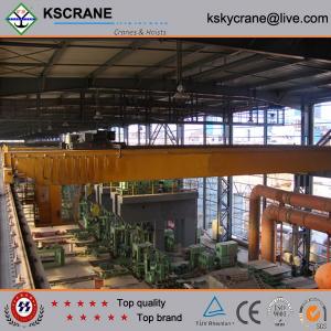 Quality 16t European style overhead travelling crane with electric hoist for sale