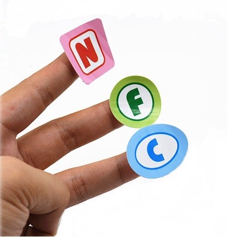 Quality Printable Paper Programmable Nfc Stickers Tag Label For Phone ISO14443A for sale