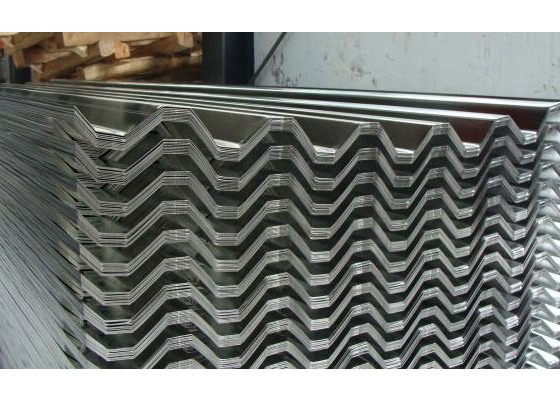 China African IBR DX51D PPGI Wavy Trapezoid Shape Corrugated Steel Roofing Sheet on sale