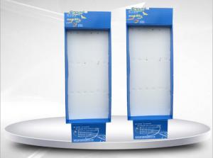 Quality B Flute Recyclable Point Of Sale Cardboard Display Stands 3D Design for sale