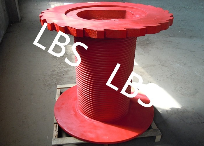 Quality Lifting Winch LBS Grooved Drum Offshore Platform Crane Drum for sale